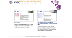 Desktop Screenshot of medischeoncologiegroningen.nl