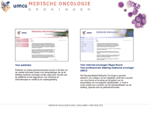 Tablet Screenshot of medischeoncologiegroningen.nl